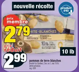 Super C pommes de terre blanches | white potatoes offer
