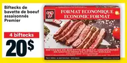 Super C Biftecks de bavette de boeuf assaisonnés Premier offer