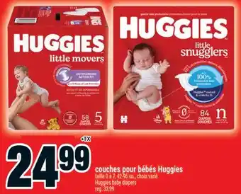 Super C couches pour bébés Huggies | Huggies baby diapers offer