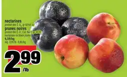 Super C PRUNES NOIRES | NECTARINES offer