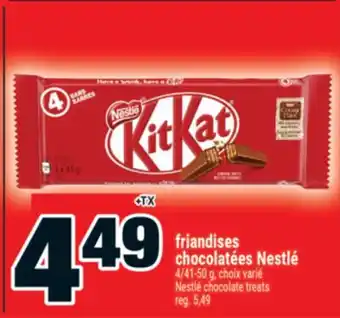 Super C friandises chocolatées Nestlé | Nestlé chocolate treats offer