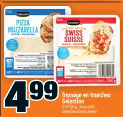 Super C fromage en tranches Selection | Selection sliced cheese offer