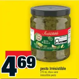 Super C pesto Irrésistible | Irrésistible pesto offer
