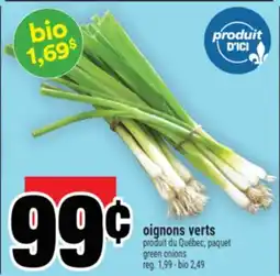 Super C oignons verts | green onions offer