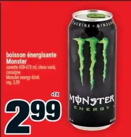 Super C boisson énergisante Monster | Monster energy drink offer