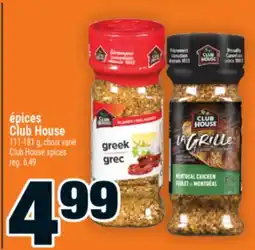 Super C épices Club House | ClubHouse spices offer