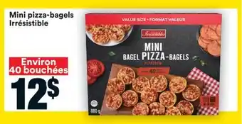 Super C Mini pizza-bagels Irrésistible offer