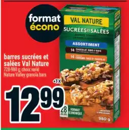 Super C barres sucrées et salées Val Nature | NatureValley granola bars offer