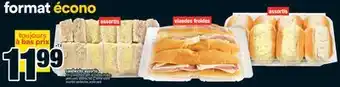 Super C sandwichs assortis | assorted sandwiches offer