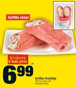 Super C Snack2go tortillas | Snack2go tortillas offer