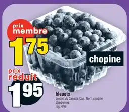 Super C bleuets | blueberries offer