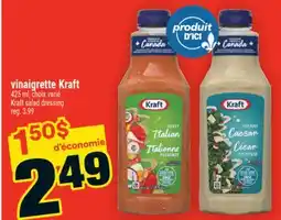 Super C vinaigrette Kraft | Kraft salad dressing offer