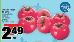 Super C tomates roses de serre | pink tomatoes offer