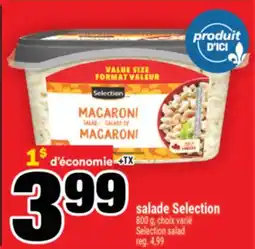 Super C salade Selection | Selection salad offer