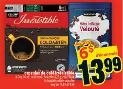 Super C capsules de café Irrésistible | Irrésistible coffee capsules offer