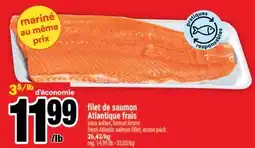 Super C filet de saumon Atlantique frais | fresh Atlantic salmon fillet, econo pack offer