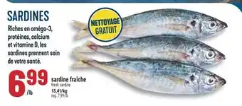Marché Adonis SARDINE FRAÎCHE | FRESH SARDINE offer
