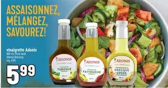 Marché Adonis VINAIGRETTE ADONIS | ADONIS DRESSING offer