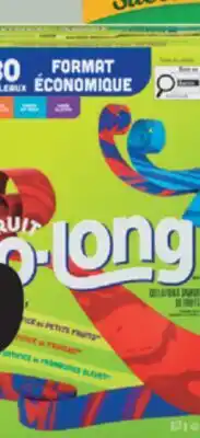 IGA FRUIT-O-LONG BARS OR FRUIT SNACKS offer