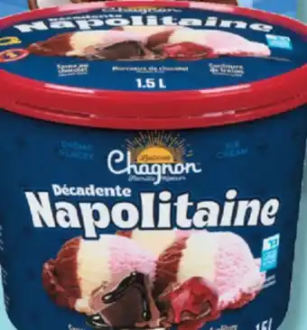IGA LAITERIE CHAGNON ICE CREAM offer