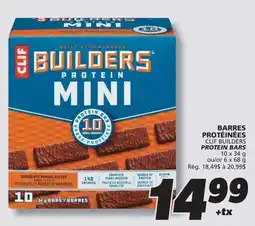 IGA CLIF BUILDERS PROTEIN BARS offer