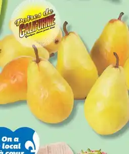 IGA BARTLETT PEARS offer