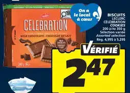 IGA LECLERC CÉLÉBRATION COOKIES offer