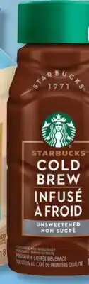IGA STARBUCKS ICED COFFEE offer