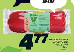 IGA ASSORTED PEPPERS offer