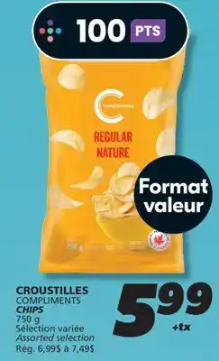 IGA COMPLIMENTS CHIPS offer