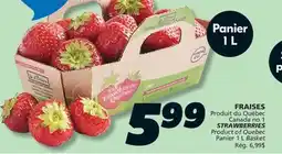 IGA STRAWBERRIES offer