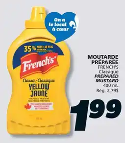 IGA FRENCH'S PREPARED MUSTARD offer