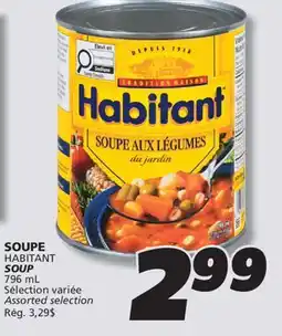 IGA HABITANT SOUP offer