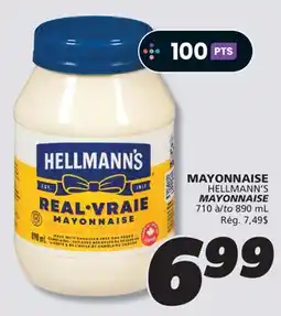 IGA HELLMANN'S MAYONNAISE offer
