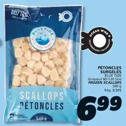 IGA BLUE TIDE FROZEN SCALLOPS offer