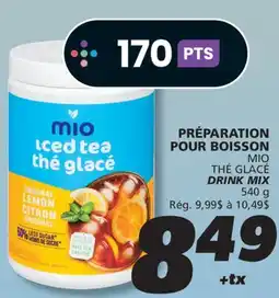 IGA MIO DRINK MIX offer