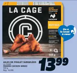 IGA LA CAGE FROZEN CHICKEN WINGS offer