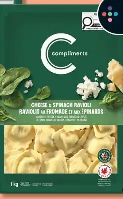 IGA COMPLIMENTS FRESH STUFFED PASTA offer