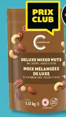 IGA COMPLIMENTS DELUXE NUTS offer
