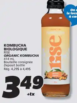 IGA RISE ORGANIC KOMBUCHA offer