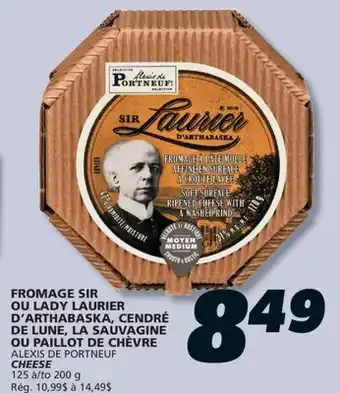 IGA ALEXIS DE PORTNEUF CHEESE offer