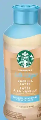 IGA STARBUCKS ICED COFFEE offer