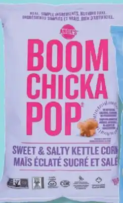 IGA BOOM CHICKA POP POPCORN offer