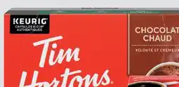 IGA TIM HORTONS K-CUP HOT CHOCOLATE offer
