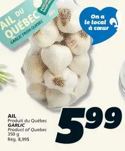 IGA GARLIC offer