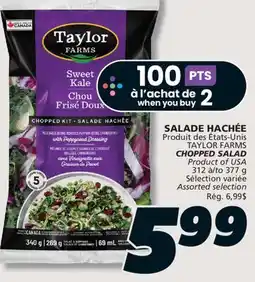 IGA TAYLOR FARMS CHOPPED SALAD offer