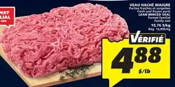 IGA LEAN MINCED VEAL offer