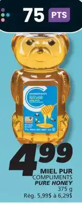 IGA COMPLIMENTS PURE HONEY offer