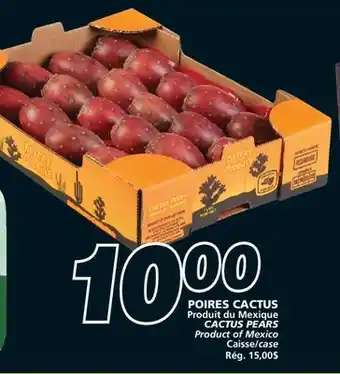 IGA CACTUS PEARS offer