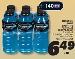 IGA POWERADE SPORTS DRINK offer